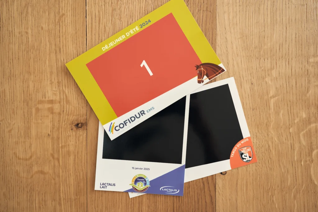 visuel personnalisable pour photobooth événement d'entreprise